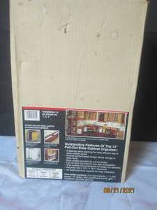 lot 35 image: REV-A-SHELFF 12 PULL-OUT BASE CABINET ORGANIZER