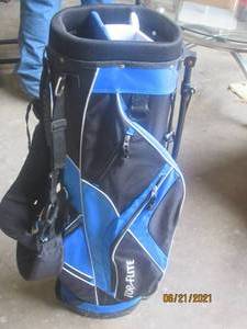 lot 12 image: TOP FLIGHT GOLF BAG
