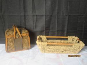 lot 54 image: 2- BASKETS