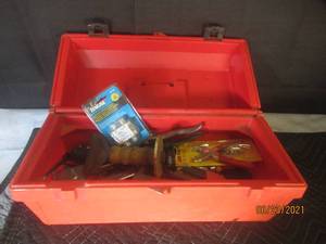 lot 90 image: TOOLMASTER TOOL BOX WITH CONTENTS