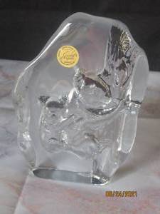 lot 155 image: VINTAGE CRYSTAL DARQUES KOALA BEAR FIGURINE