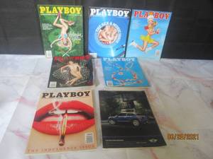 lot 199 image: 7 PLAYBOY MAGAZINES 2013