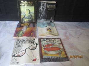 lot 205 image: 6 VINTAGE THE FAR SIDE COMIC BOOK BY GARY LARSON