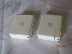 lot 221 image: 2 APPLE AIRPORT EXPRESS BASE STATIONS A1264