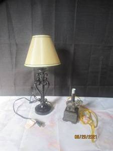 lot 265 image: 2 TABLE LAMPS