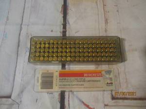 lot 296 image: WINCHESTER SUPER X 22 LONG RIFLE AMMO 100 RNDS TOTAL