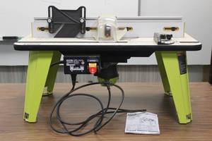 lot 63 image: RYOBI A25RT03 ROUTER TABLE