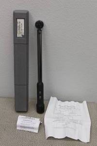 lot 92 image: MC MASTER-CARR DIGITAL TORQUE WRENCH DT75FA WITH CERT OF CALIBRATION&nbsp