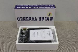 lot 105 image: GENERAL HP 40W FULL CHANNEL AMFM AMTEUR MOBILE TRANSCEIVER WITH RANGER NOISE CANCELLING MICROPHONE