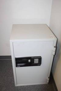 lot 149 image: SENTRY SAFE HAS PASSCODE AND KEY, 32 HX 21 W
