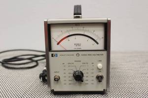 lot 158 image: HEWLETT &amp PACKARD 3400A&nbsp RMS VOLTMETER&nbsp