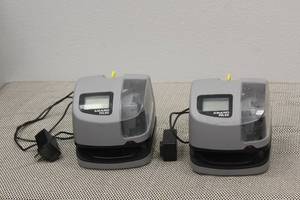 lot 189 image: TOTAL OF 2 AMANO PTX-95 ATOMIC TIME CLOCK&nbsp