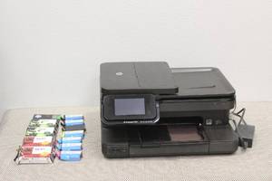 lot 200 image: HP PHOTO SMART 7520PRINT FAX SCAN COPY WEB WITH LOT OF HP INK  SEE PICS&nbsp