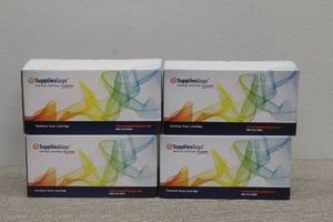 lot 204 image: TOTAL OF 4 SUPPLIES GUYS PREMIUM TONER CARTRIDGES TN115BK-C (TONERS FOR LOT #205)