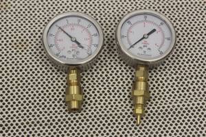 lot 233 image: TOTAL OF 2 DURA CHOICE PRESSURE GAUGES