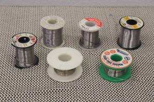 lot 238 image: LOT OF SOLDERING WIRE SEE PICS&nbsp