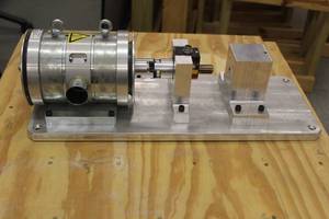lot 366 image: MAGTROL BHB-6 BLOWER COOLED HYSTERESIS BRAKES ON BASE PLATE&nbsp