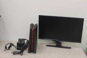 lot 379 image: SAMSUNG S27E390H MONITOR WITH ASUS REPUBLIC OF GAMES&nbsp ASG20AJ1A1747901S162BD &amp ASUS KEYBOARD &amp MOUSE  SEE PICS&nbsp