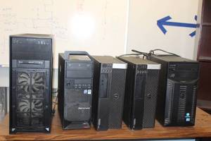 lot 460 image: LOT OF 5 CPU SEE PICS