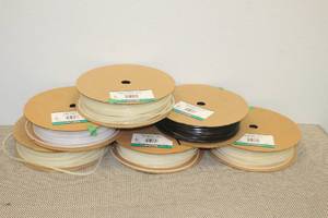 lot 468 image: 6 PANDUIT ADHEASIVE LINED GROMMET EDGING SEE PICS