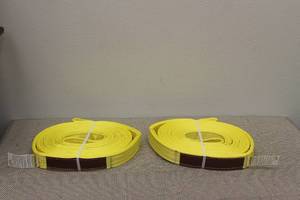 lot 470 image: 2 NEW US CARGO NYLON LIFTING SLINGS EE3-902-20-T3