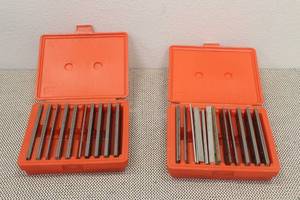 lot 482 image: LOT OF PRECISSION MACHINIST PARALLELS IN 2 CASES
