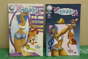 lot 30 image: LOT OF 2 YENNY COMIC BOOKS ISSUES 1 &amp 2 RARE 2005