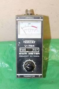 lot 69 image: VERITAS SWR METER V-754 TRANSMITTER