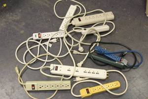 lot 103 image: LOT OF SURGE PROTECTORS