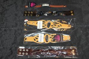 lot 106 image: LOT OF 5PAPARAZZI URBAN BRACELETS SEE PICS