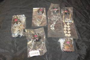 lot 116 image: LOT OF 6 PAPARAZZI FASHION NECKLACEEARRING SETS SEE PICS