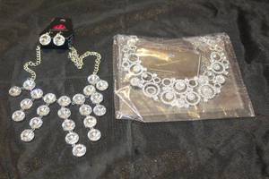 lot 117 image: LOT OF 2 PAPARAZZI BLING NECKLACEEARRING SETS