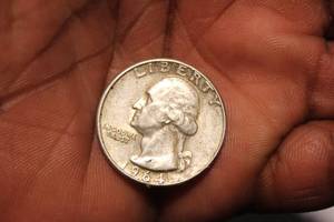 lot 132 image: 1964 SILVER QUATER