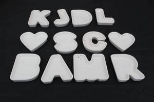 lot 163 image: TOTAL OF 12 CERAMIC LETTER TRAYS&nbsp