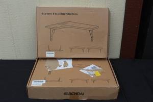 lot 164 image: TOTAL OF 2 CORNER FLOATING SHELVES (X002VSQKZT)