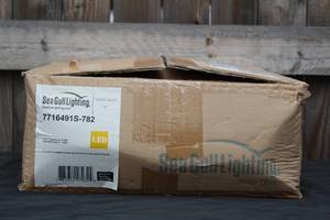 lot 155 image: SEA GULL LIGHTING 7716491S-782 LED CEILING FLUSH MOUNT&nbsp