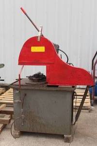 lot 54 image: VINTAGE STONE MACHINERY CO. STONE SAW M750