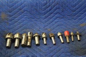 lot 119 image: LOT OF 11 ASSORTED BITS USED WITH BRIDGEPORT LOT#110