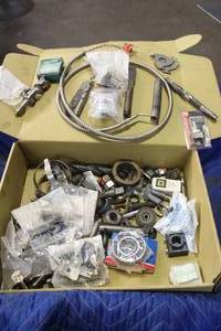 lot 128 image: MISC LOT OF ASSORTED TOOLS AND PARTS SEE PICS