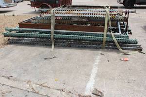 lot 129 image: LOT OF PALLET RACKING UPRIGHTS