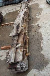 lot 135 image: PALLET OF CEDAR WOOD