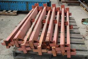 lot 141 image: PALLET OF PALLET RACKING CROSS BEAMS