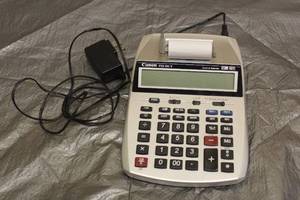 lot 31 image: CANON P23-DHV&nbsp 12 DIGIT PRINTING CALCULATOR&nbsp