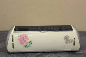 lot 92 image: CRICUT EXPRESSION CREX001&nbsp &nbsp( NEED POWER CORD )&nbsp  POWERS ON - POWER CORD USED TO TEST EQUIPMENT ONLY  SEE PICS&nbsp