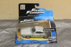 lot 177 image: JADA FAST &amp FURIOUS 7 DOMS DODGE CHARGER RT 24037 IN ORIGINAL BOX&nbsp
