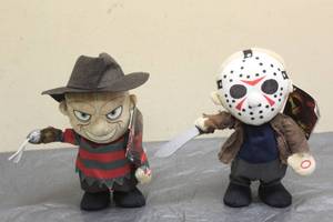 lot 185 image: TOTAL OF 2 MAGIC POWER COMPANY ANIMATED FRIDAY THE 13TH JASON &amp NIGHT MARE ON ELM ST FREDDY&nbsp