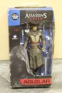 lot 196 image: MC FARLANE TOYS ASSASSIN CREED MOVIE 2016&nbsp AGUILAR FIGURINE IN ORIGINAL BOX&nbsp