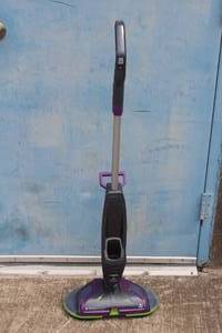 lot 12 image: BISSELL SPIN WAVE CORDLESS PET FLOOR FINISHING MACHINE  NO POWER CORD &amp NEED REPLACEMENT WATER TANK  SEE PICS&nbsp