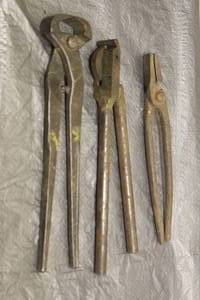 lot 44 image: TOTAL OF 3 VINTAGE HAND TOOLS, - SHAPLEIGH DIAMOND EDGE 10 PINCHER, CRIMPING CUTTER PLIES ,&nbsp