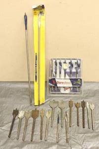 lot 60 image: LOT OF SPEEDWARE SPADE BITS&nbsp